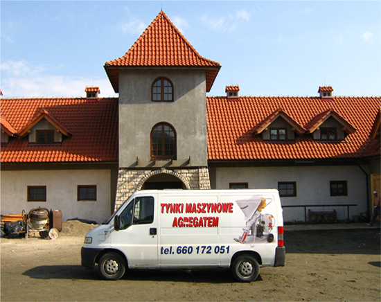 tynki, tynki maszynowe